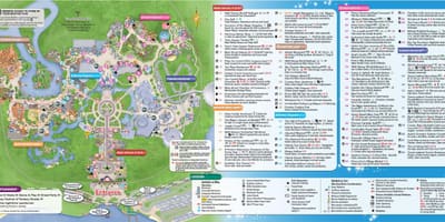 Мир Диснея на карте Орландо